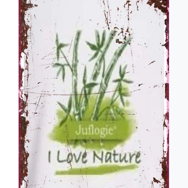 Metal Bord I Love Nature